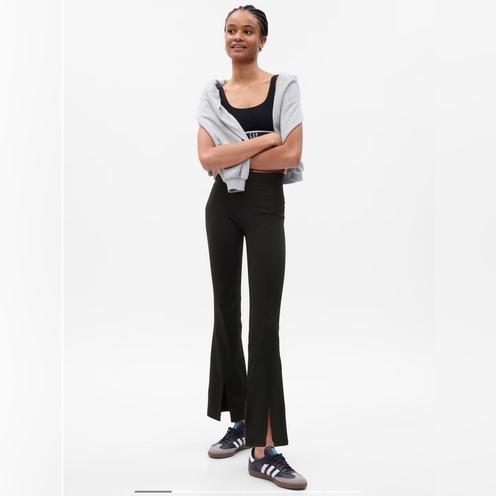 GapFit athletic tights High waist Split-Hem Leggings, size XXL